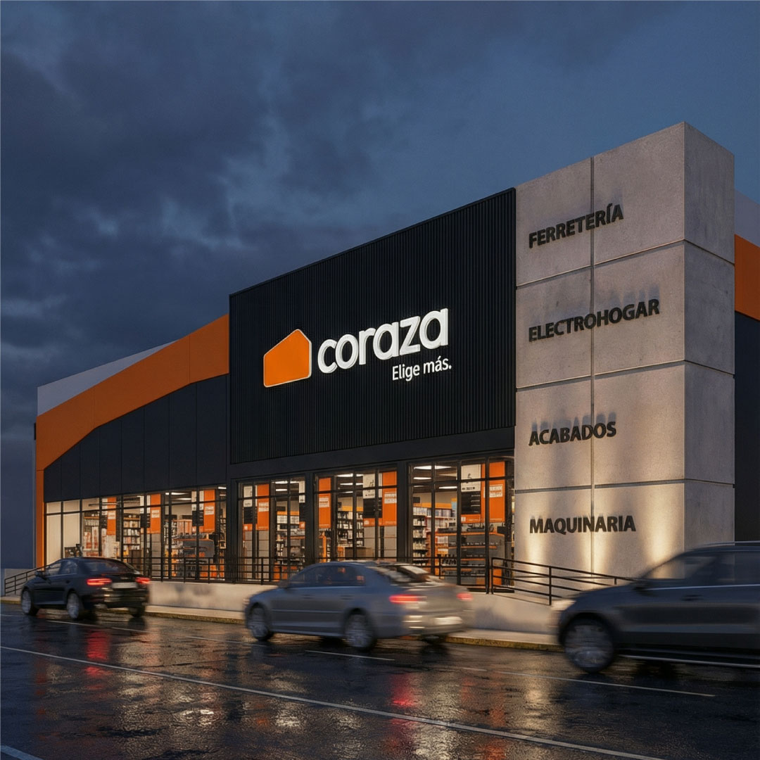 Diseño de fachada Coraza