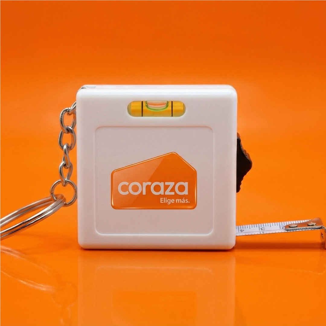 Flexómetro promocional Coraza